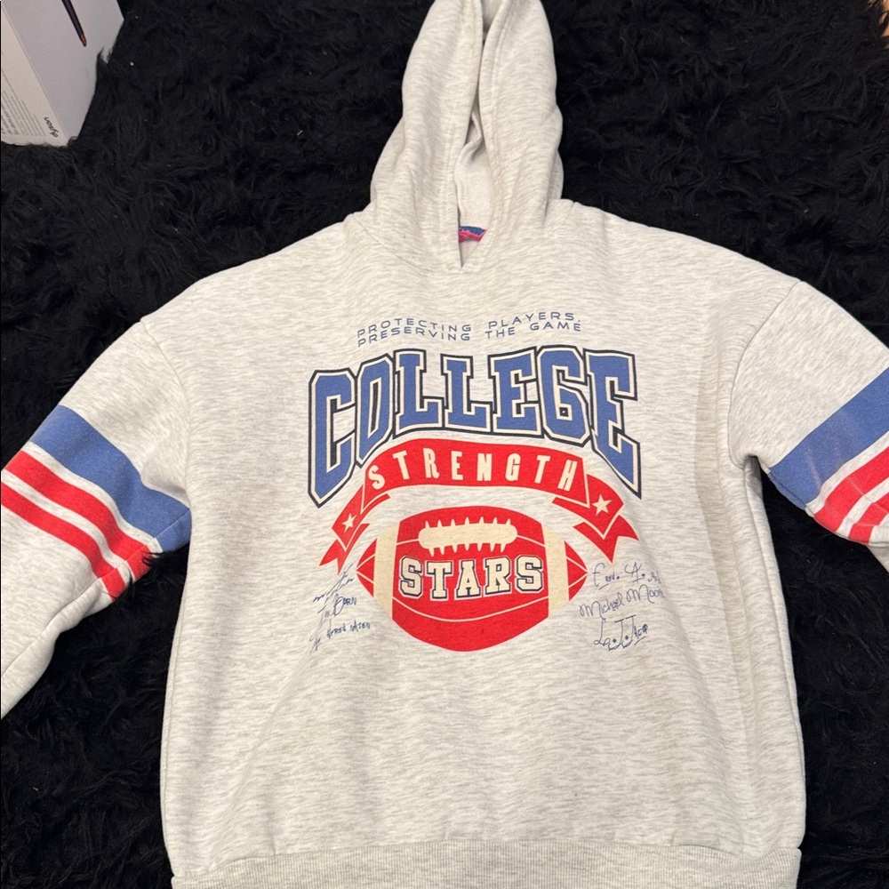 Ediked college stars hoodie